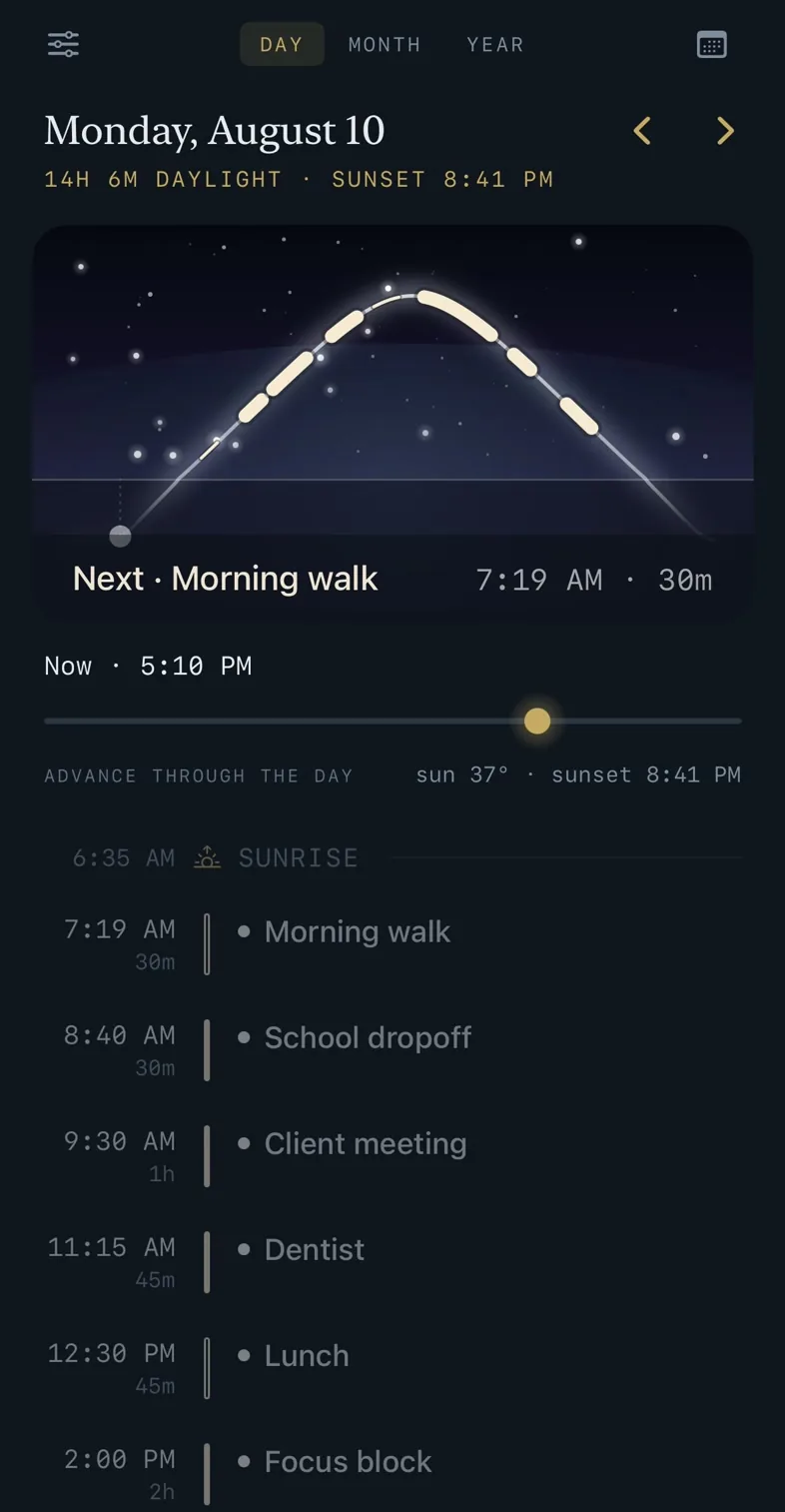 Daypath screenshot